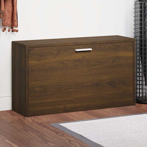  Klupa za cipele Smeđi hrast 80 x 24 x 45 cm konstruirano drvo Cene