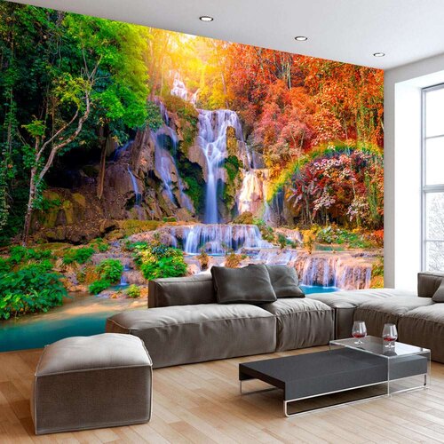  Samoljepljiva foto tapeta - Tat Kuang Si Waterfalls 392x280 Cijene