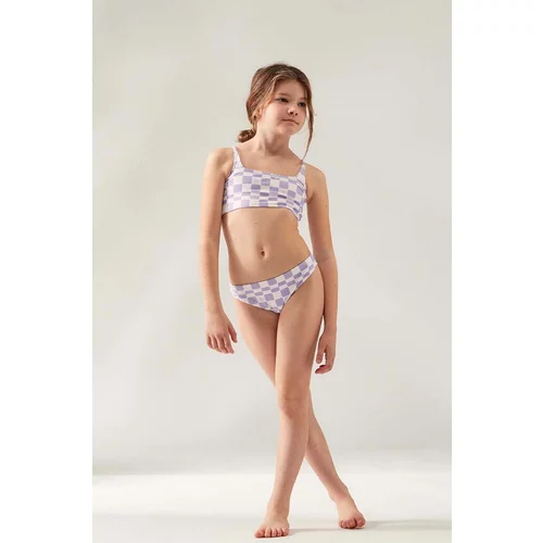 Roxy Dječji dvodijelni kupaći kostim boja: ljubičasta