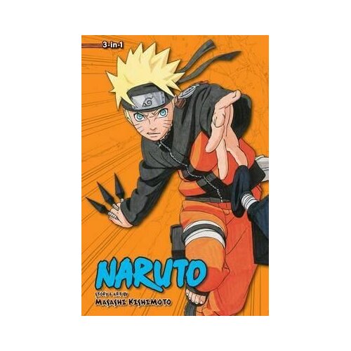 Harper Collins Publishers Ltd Masashi Kishimoto - Naruto (3-in-1 Edition), Vol. 10: Includes Vols. 28, 29, 30 Cene