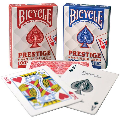 Bicycle karte - prestige - 100% plastic - poker playing cards Cene