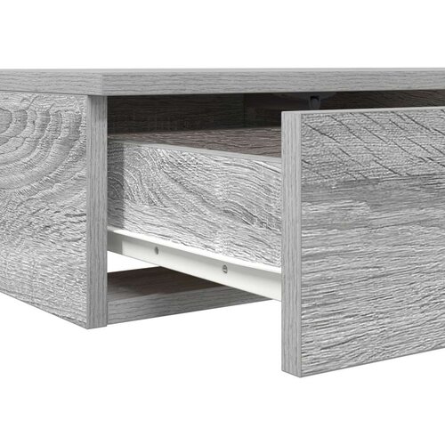  Noćni ormarići Sivi sonoma Konstruirano drvo 160 x 36.5 x 16.5 cm Slike