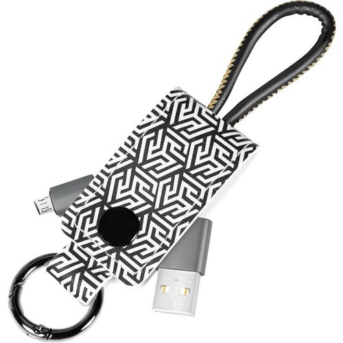 Logilink CU0165 - kabel USB 2.0, USB-A/M do Micro-USB/M, obeski za ključe, črni, 0,22 m USB kabel USB 2.0 USB-A vtič, USB-mikro-B vtič 0.22 m, (20417094) Cene