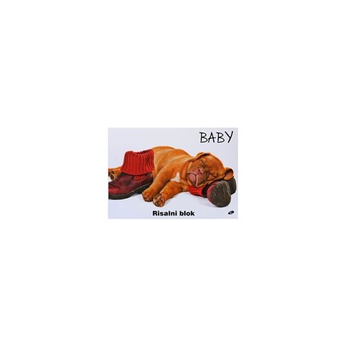 Elisa Blok za crtanje A3, 20 listova, 140 g, Baby dog Slike