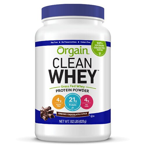 Orgain organic whey protein, ukus čokolade, 828g Slike