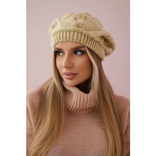 Kesi marka niezdefiniowana Women&amp;#039;s cap Sofia K369 light beige Slike