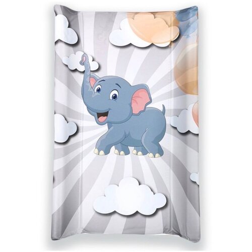Tri Drugara meka podloga za presvlačenje elephant siva Slike