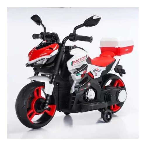  Motor na akumulator za decu model 2 srednja veličina- Crveni Slike