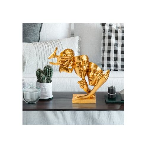WALLXPERT Decorative Object zlatna figura 034 Cene