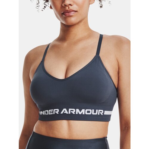 Under Armour Bra UA Seamless Low Long Bra-GRY - Women Cijene