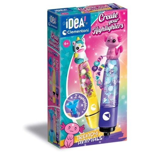 Clementoni Kreativni komplet za decu Idea kreiraj markere- trendy/sweet pets 18874 Slike