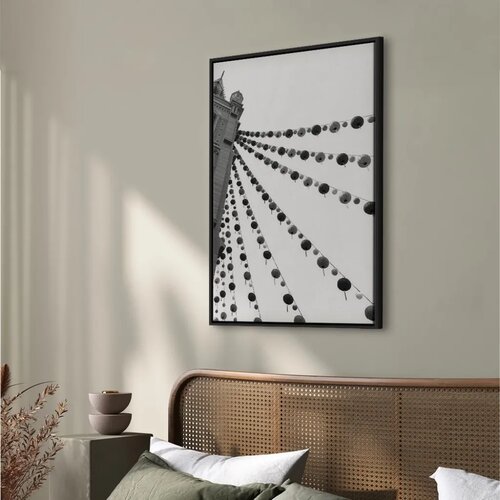  Slika - Joyful Festival (1 Part) Vertical 60x90 U crnom drvenom okviru Cijene