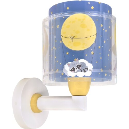 Dalber 76639 - Dečija zidna lampa MOON DREAMS 1xE27/15W/230V plava Slike