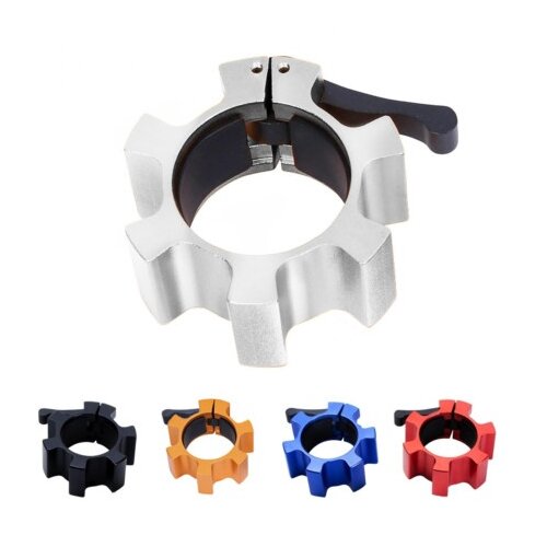Gorilla Sports osigurači za olimpijsku šipku 50/51 mm (Srebrni) ( 101005-00044-0075 ) Cene