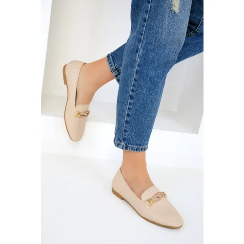 Soho Beige Women's Flats 18888