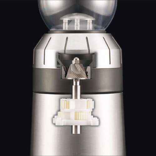 GRAEF CM800 Kaffeem&amp;uuml;hle Aluminiumgeh&amp;auml;use silber Slike