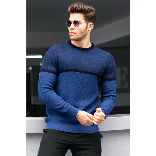 Madmext Sweater - Dark blue - Regular fit