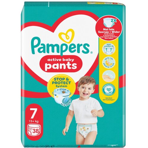 Pampers pants pelene JP 7 15+kg, 38kom Cene