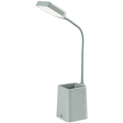 Rabalux stona lampa Arvid, LED, 6W, 5000K, USB, v37cm, Plava Slike