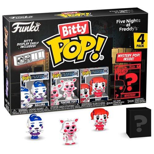 Funko Blister 4 figures Bitty POP Five Nights at Freddys Ballora Cene