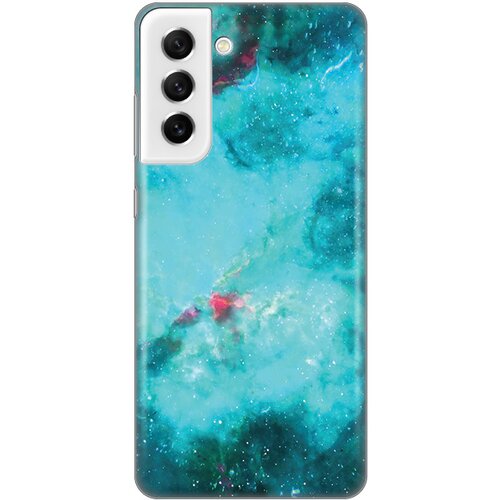  silikonska maska za Samsung G990 Galaxy S21 FE Marble Sky Print akvamarin Cene