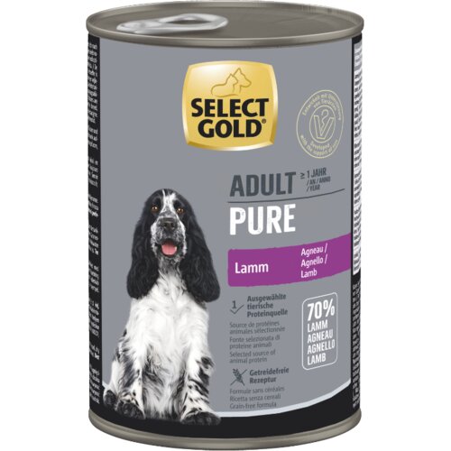 Select Gold Adult Pure Lamm jagnjetina 400g konzerva Cene