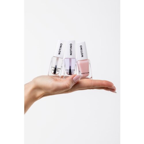 Notino Nail Care Strengthening Fortyfying Base Coat lak za krepitev nohtov 10 ml Slike