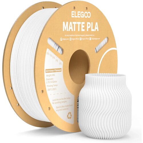 Elegoo PLA Matte White - 1,75 mm / 1000 g Cijene