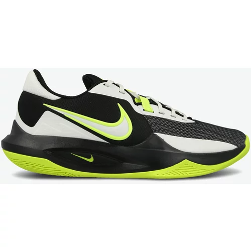 Nike Sportske cipele 'Precision 6' svijetlosiva / travnato zelena / crna