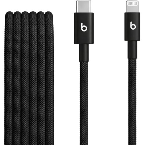 Apple Beats pleten USB-C v Lightning kabel črne barve dolžine 1.5m MDGK4ZM Cene