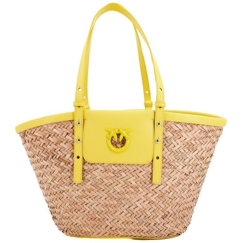 Pinko LOVE SUMMER BASKET žuta Slike