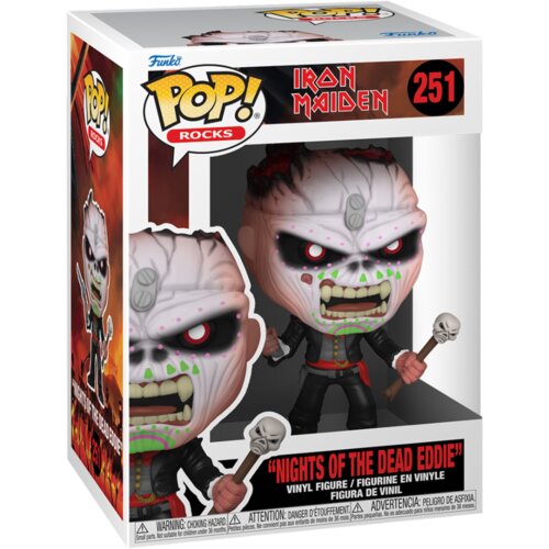 Funko POP ROCKS: IRON MAIDEN - EDDIE - NIGHTS OF THE DEAD Slike