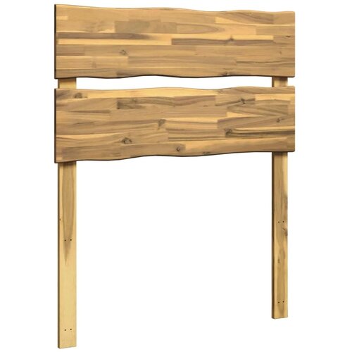  Uzglavlje s prirodnim rubom ROSTOCK Bijela 100 cm - Bijela 100 cm Cijene