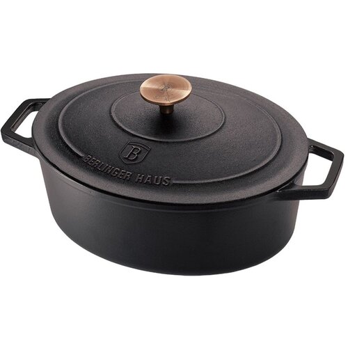 Berlinger Haus PEKAČ / MODEL ZA PEKO LITOŽELEZNI 5.5.L 32 CM OVALNI S POKROVOM Slike