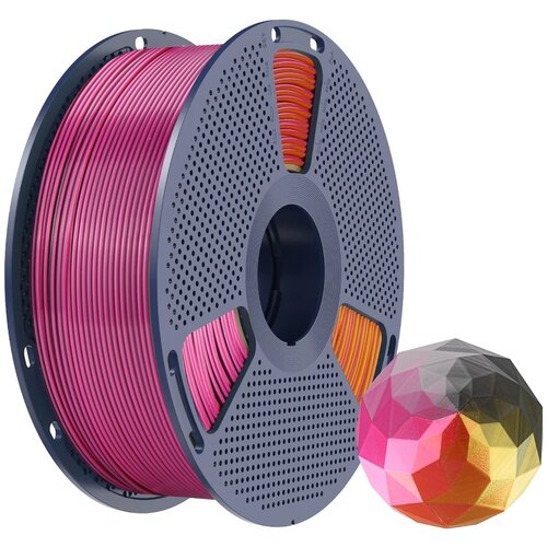 SUNLU silk pla+ forth-color black grey red yellow Cene
