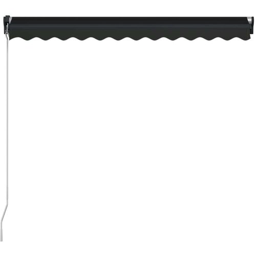  Tenda na ručno uvlačenje s LED svjetlima 300 x 250 cm antracit Cijene