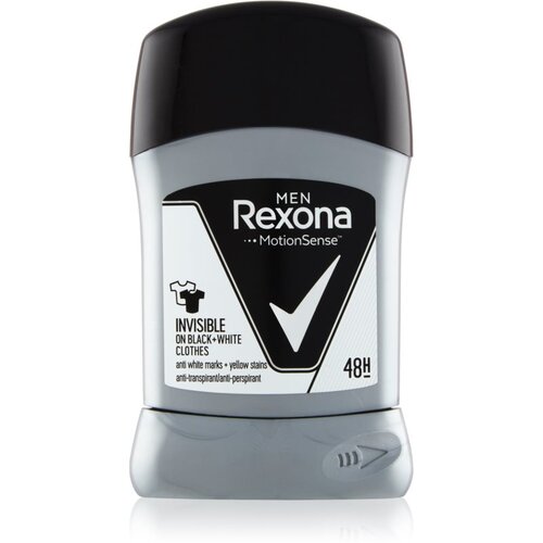 Rexona Invisible on Black + White Clothes čvrsti antiperspirant 48 H 50 ml Cene