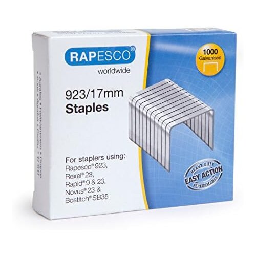 Rapesco Sponke za spenjač Heavy duty 923/17 1000 kos, (20591675) Cene