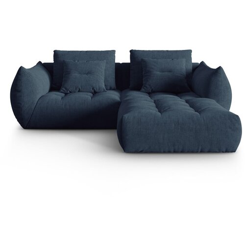 Micadoni Temno modra kotna sedežna garnitura (s kotom po izbiri) Bloom – Home Cene
