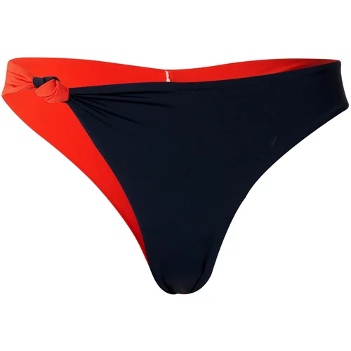 Tommy Jeans Bikini hlačke temno modra / rdeča