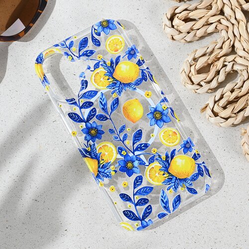  Maska za iPhone 16 6.1 Mediteran Lemon Print Magsafe Cene