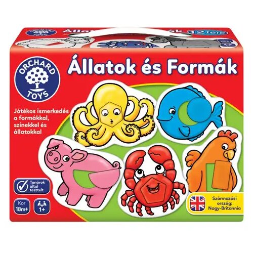 Orchard Toys Živali in oblike Razvijalna igrača Cene