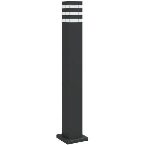  Vanjska podna svjetiljka crna 80 cm aluminijska Slike