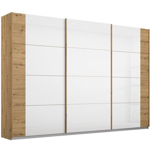Modern Living Omara Z Drsnimi Vrati Artemis, Bela, Barva Hrasta Slike