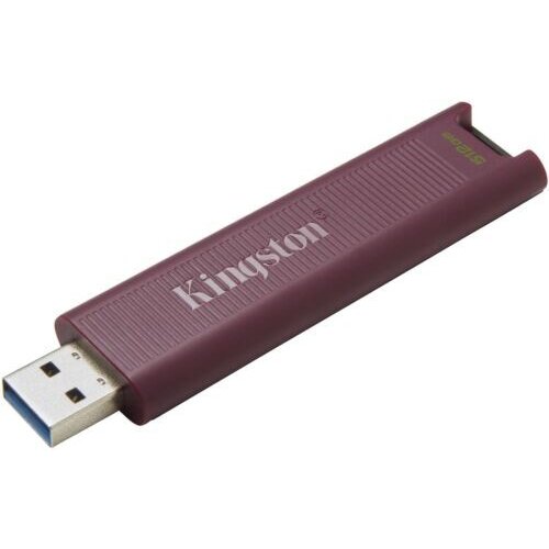 Kingston USB disk 512GB DT Max, 3.2 Gen2, 1000/900MB/s, kovinski, drsni priključek DTMAXA/512GB Slike
