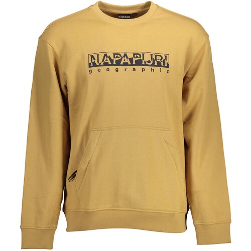 Napapijri SWEATSHIRT WITHOUT ZIP MAN BEIGE Slike