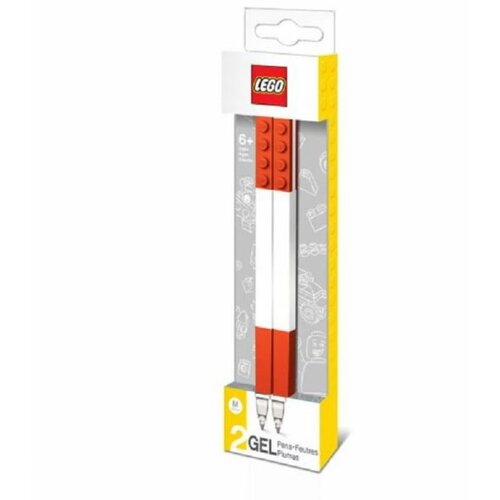 Lego gel olovke (2 kom): Crvene Slike