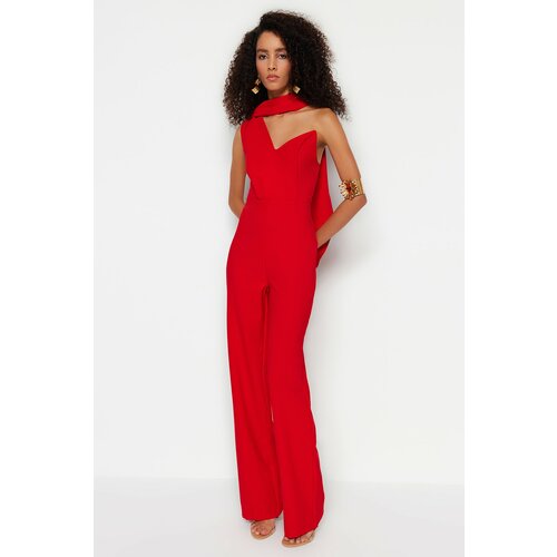 Trendyol Jumpsuit - Red - Fitted Slike