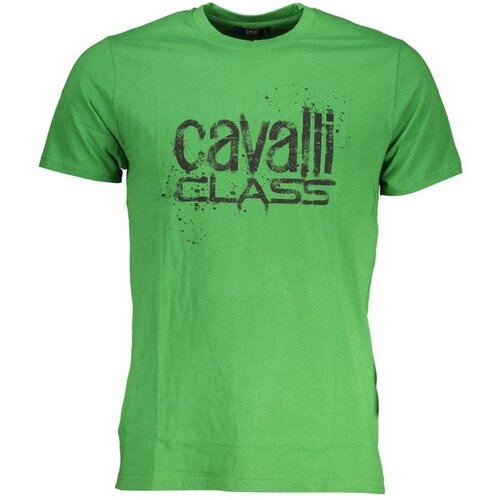 Cavalli Class Zelena Mu&scaron;ka Majica Kratkih Rukava Cijene