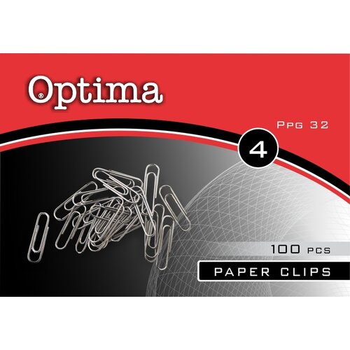 Optima Sponke za papir, 32 mm, 100 kosov Cene